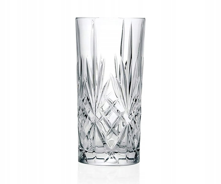 Kryształowe szklanki long drink RCR Melodia 360ml