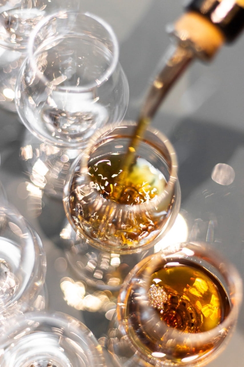 Degustacyjny kieliszek z pokrywką do whisky AmberGlass 100ml