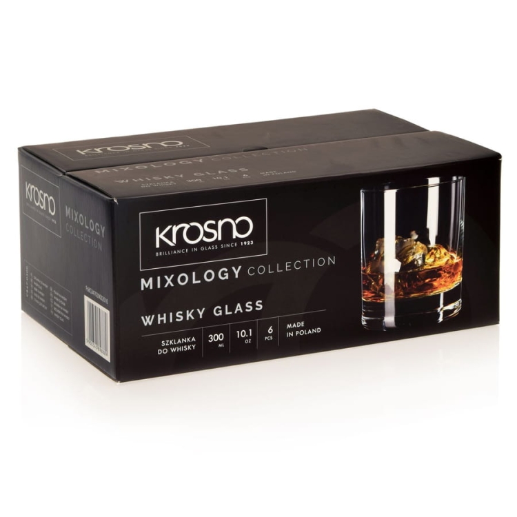 Szklanki do whisky wody soku KROSNO Mixology 300ml