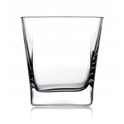 PASABAHCE Carre szklanki do whisky soku 310ml