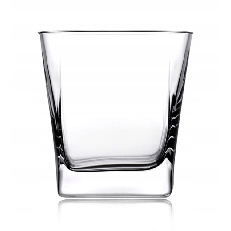 PASABAHCE Carre szklanki do whisky soku 310ml