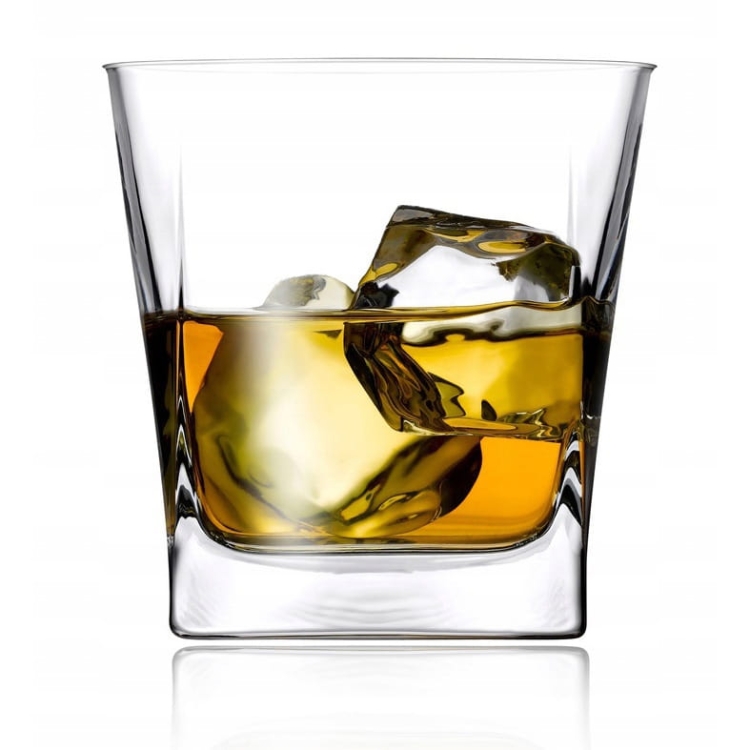 PASABAHCE Carre szklanki do whisky soku 310ml