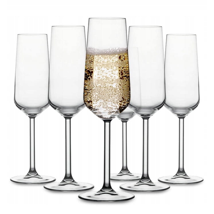 PASABAHCE Allegra kieliszki do szampana 195ml 6szt