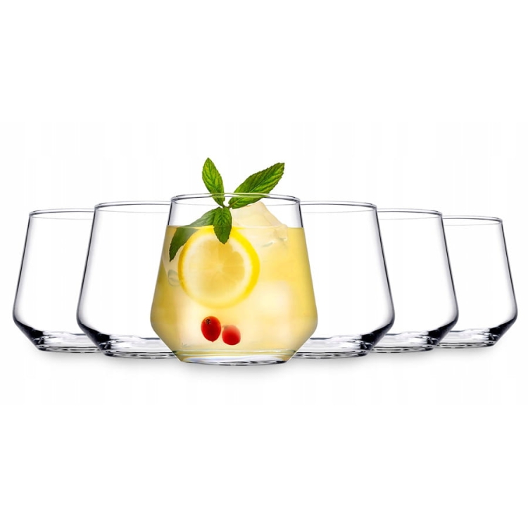 PASABAHCE Allegra niskie szklanki do soku 310ml