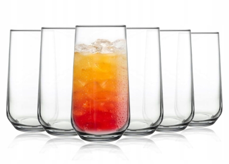 Przejdź do produktu PASABAHCE Allegra wysokie szklanki do soku 470ml