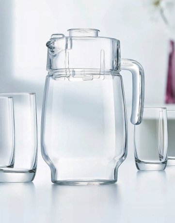 Przejdź do produktu LUMINARC Tivoli Dzbanek z rączką pokrywką 1,6L