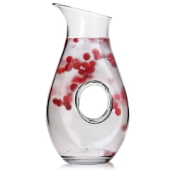 Karafka, dzbanek z otworem do serwowania wina, wody, napojów 1,2L