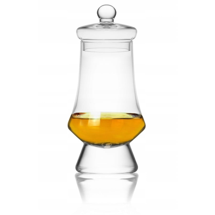 Degustacyjny kieliszek z pokrywką do whisky 150ml