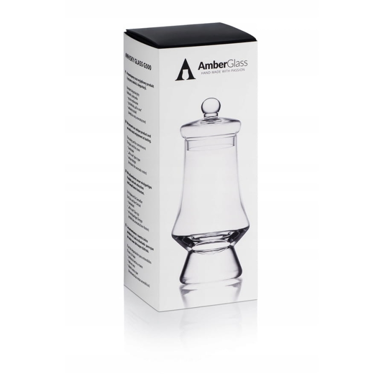 Degustacyjny kieliszek z pokrywką do whisky 150ml