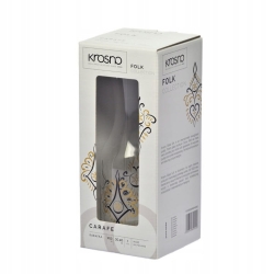 Karafka do wody soku napoju KROSNO Folk Parzenica 900ml