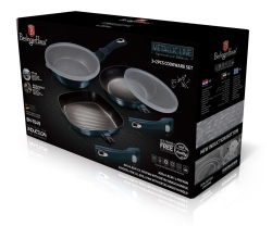 Zestaw 3 patelni indukcja Berlinger Haus BH-7049