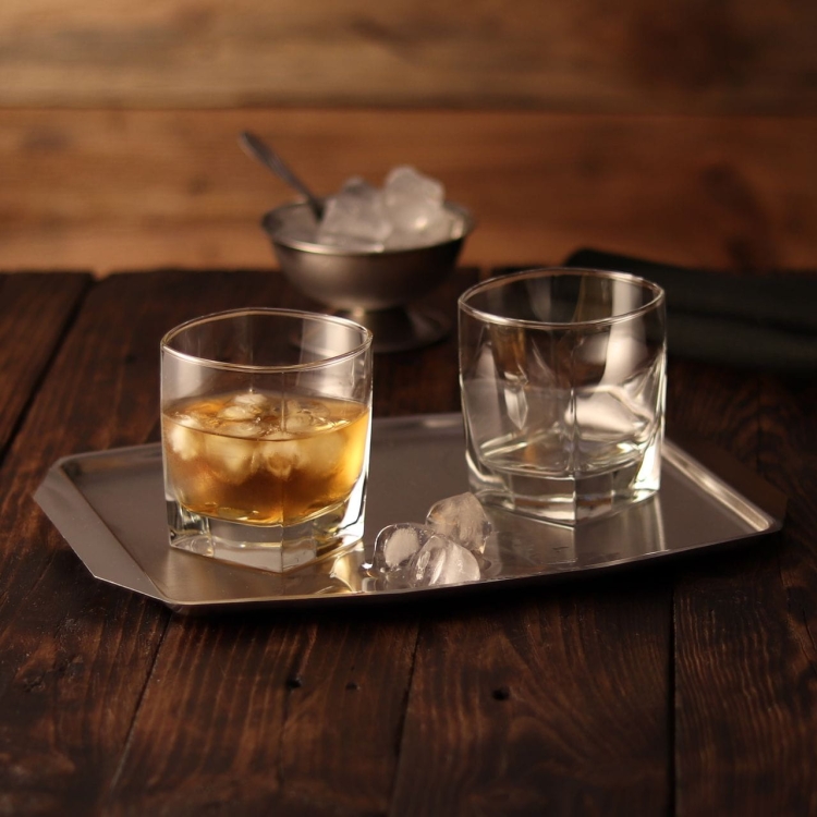 Niskie szklanki do whisky drinków Luminarc 300 ml 6 sztuk