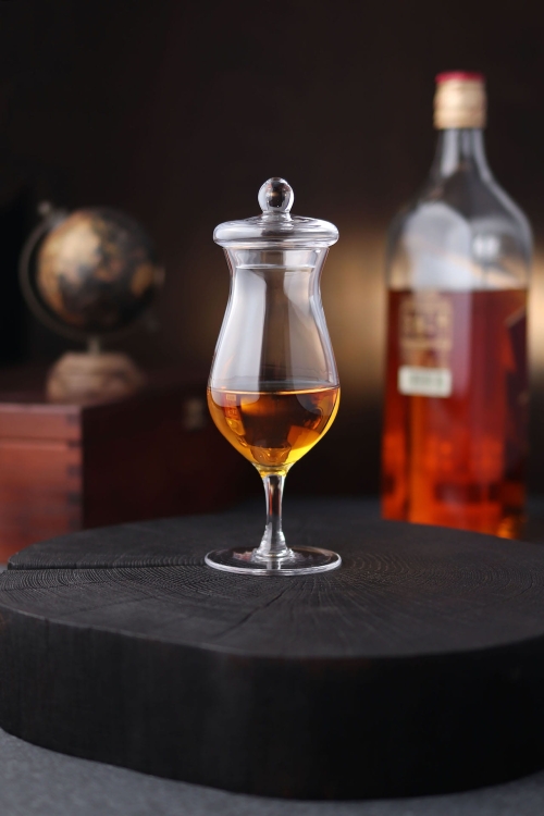 Degustacyjne kieliszki z pokrywką do whisky 100ml - 2 komplety