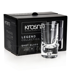 Kieliszki do wódki, likieru KROSNO HANDMADE Legend 30 ml