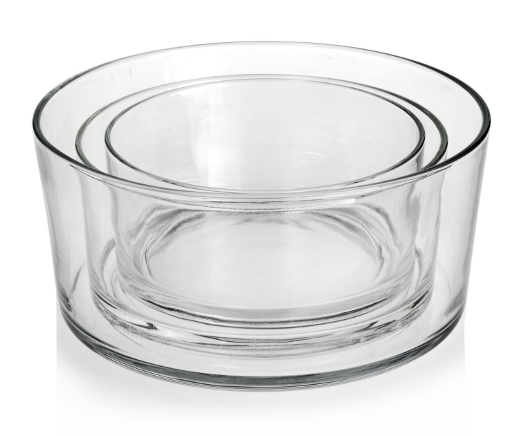 Komplet zestaw salaterki proste 3szt Edwanex GYROS