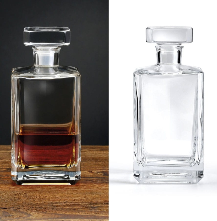 Karafka do whisky 700ml z grawerem na urodziny prezent (Burbon)