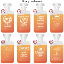 Karafka do whisky 700ml z grawerem na urodziny prezent (Burbon)