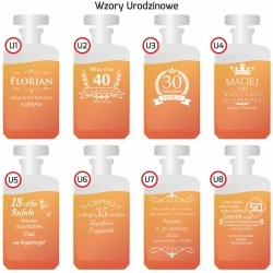 Karafka do whisky 700ml z grawerem na urodziny prezent (Burbon)