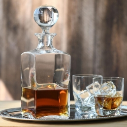 Karafka do whisky KROSNO Handmade Caro (4) 1000ml