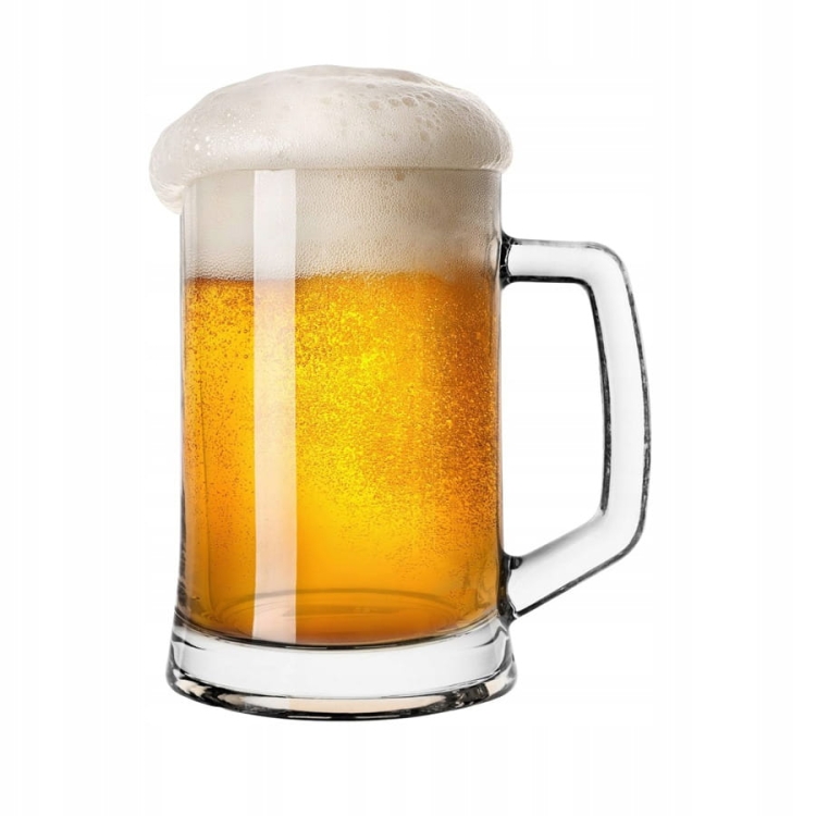 Kufle do piwa z rączką PASABAHCE Pub 660ml 6szt