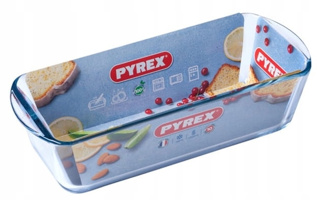 Szklana żaroodporna forma do pieczenia chleba KEKS Pyrex 1,5L