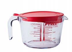 Dzbanek z rączką i pokrywką Miarka kuchenna 1.0L PYREX
