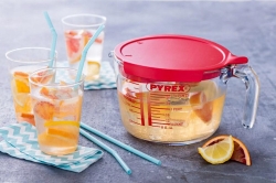 Dzbanek z rączką i pokrywką Miarka kuchenna 1.0L PYREX