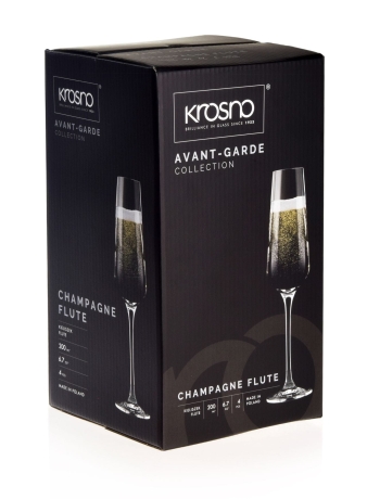 Przejdź do produktu Kieliszki do szampana KROSNO Avant-Garde 200ml 4szt