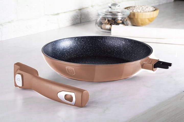 Zestaw 3 patelni indukcja Berlinger Haus Rose Gold BH-7038