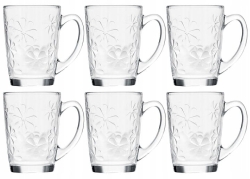 Solidne szklane kubki LUMINARC New Morning 320 ml 6szt.