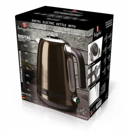Przejdź do produktu Berlinger Haus Czajnik elektryczny 1,7L Shiny Black BH-9330