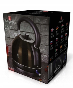 Berlinger Haus Czajnik elektryczny Shiny Black 1,8L BH-9337