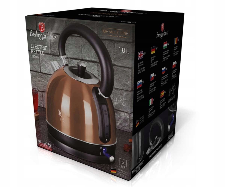 Berlinger Haus Czajnik elektryczny Rose Gold 1,8L BH-9335
