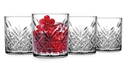 PASABAHCE Timeless szklanki do whisky 205ml 4szt