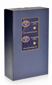 Kryształowy KRZYŻ Bohemia - 27 cm