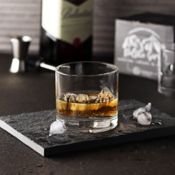 Szklanki do whisky JASŁO Polskie GÓRY na prezent | GIEWONT & RYSY - BEZBARWNE