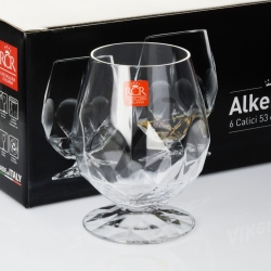 Kryształowe kieliszki do whisky, piwa, drinków, koktajli RCR Alkemist 530ml