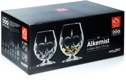 Kryształowe kieliszki do whisky, piwa, drinków, koktajli RCR Alkemist 530ml