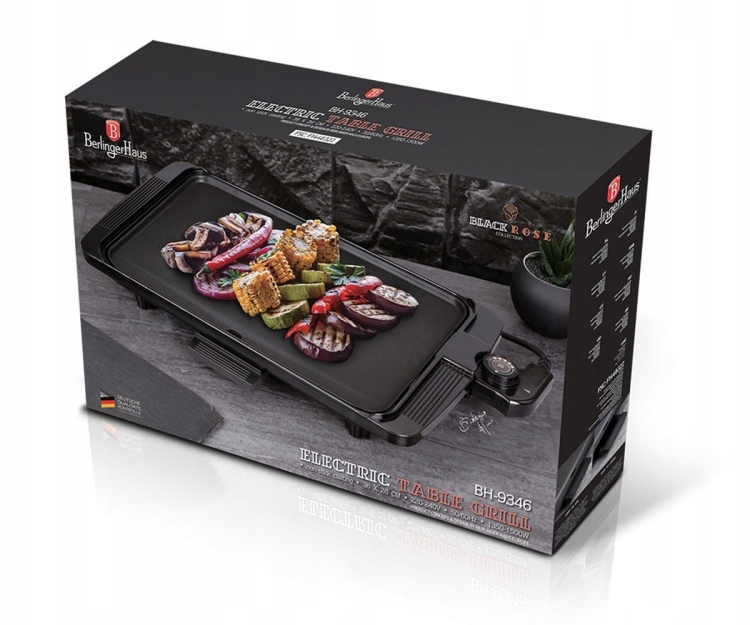 Grill elektryczny stołowy Berlinger Haus Black Rose BH-9346