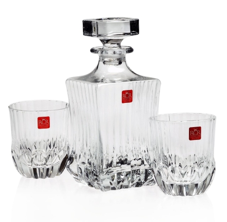 Przejdź do produktu RCR ADAGIO Kryształowy zestaw 6 szklanek + karafka