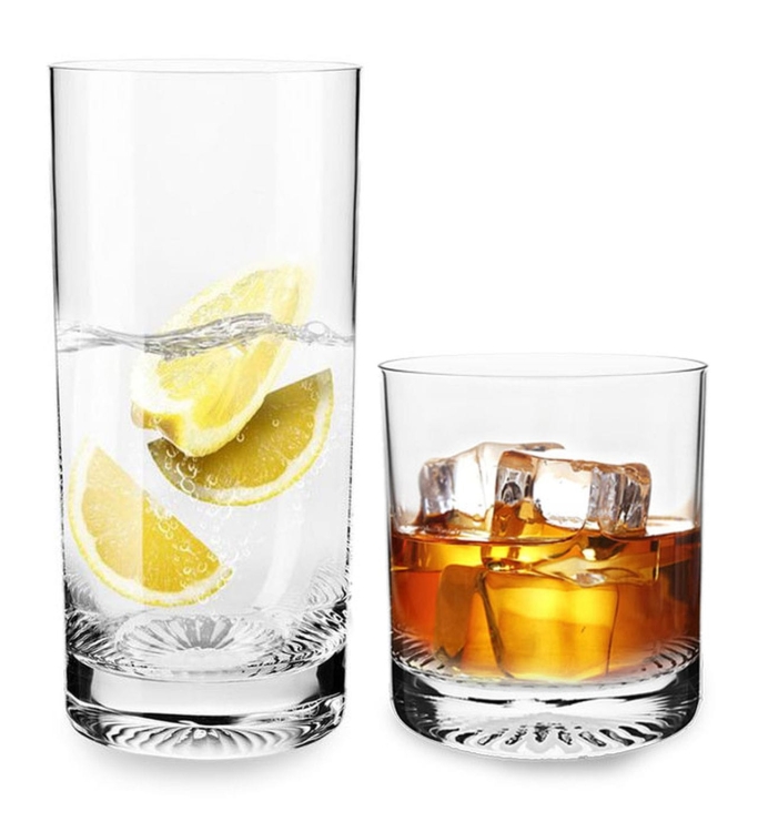 KROSNO Mixology szklanki niskie + wysokie | 350+300ml | 12szt. (C809)