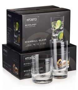KROSNO Mixology szklanki niskie + wysokie | 350+300ml | 12szt. (C809)