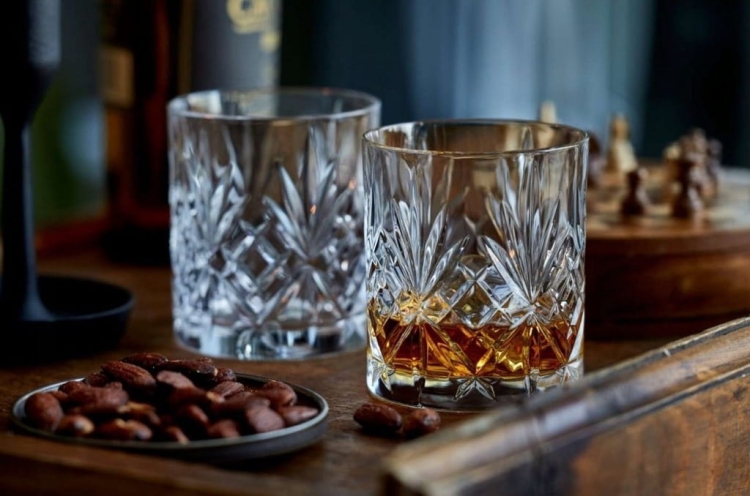 RCR Melodia komplet zestaw kieliszki szklanki 18el