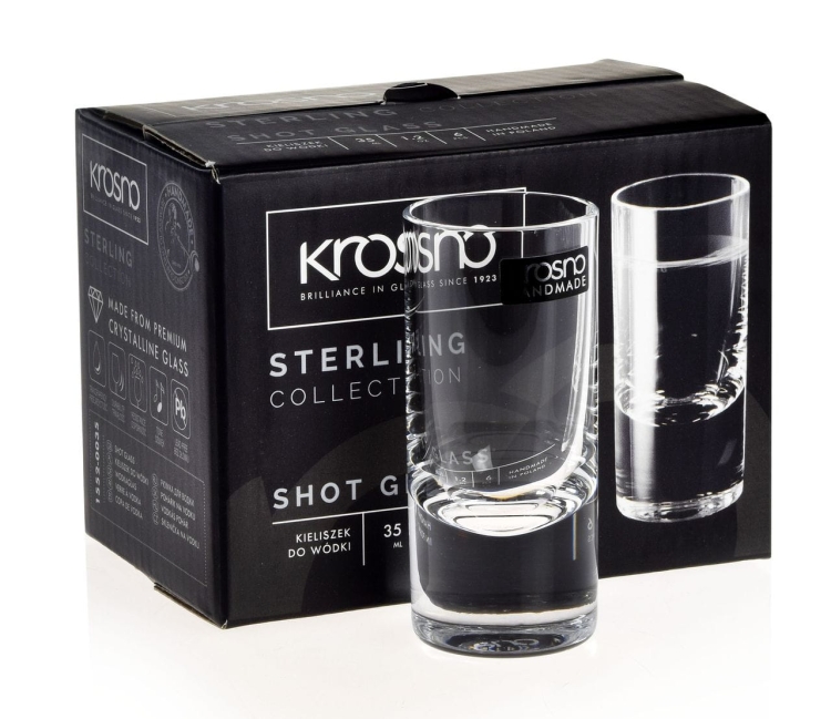 Kieliszki do wódki KROSNO Sterling 35ml