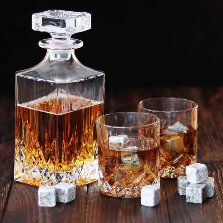 Kryształowy zestaw do whisky Bohemia Prestige CLASSICO 6+1