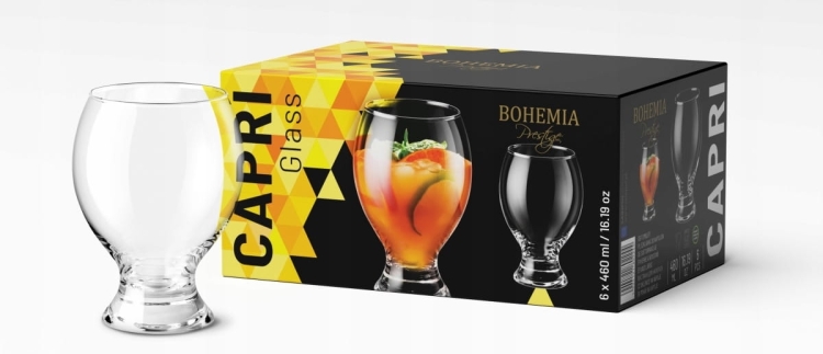 Szklanki do drinków Bohemia CAPRI 460 ml 6 szt.
