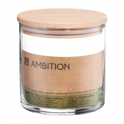 Pojemnik szklany, słoik Ambition Nordic 650ml
