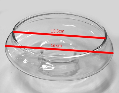Przejdź do produktu Szklana pokrywka żaroodporna 16 cm