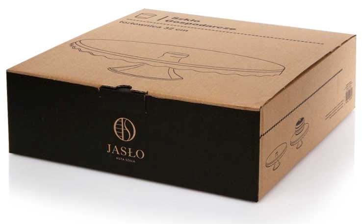 Patera na tort / tortownica JASŁO Falbanki 32cm