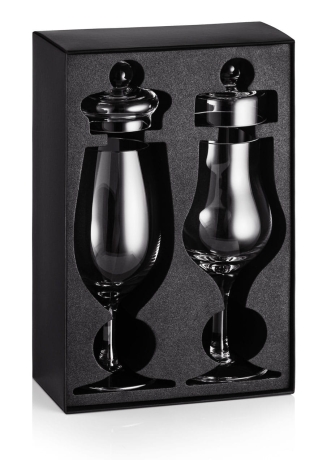 Przejdź do produktu Kieliszki do degustacji whisky komplet Amber Glass 100/130ml 2szt.